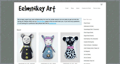 Desktop Screenshot of eelmonkeyart.com