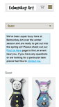 Mobile Screenshot of eelmonkeyart.com